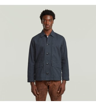 G-Star Camicia blu navy a 4 tasche