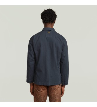 G-Star Camicia blu navy a 4 tasche