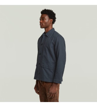 G-Star Camicia blu navy a 4 tasche