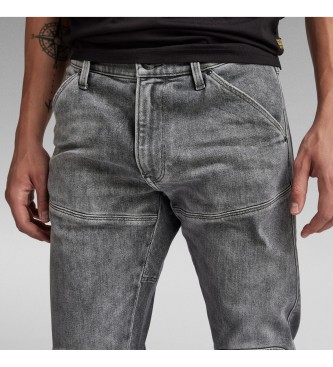 G-Star Jeans 5620 3D Zip Knie Skinny grau