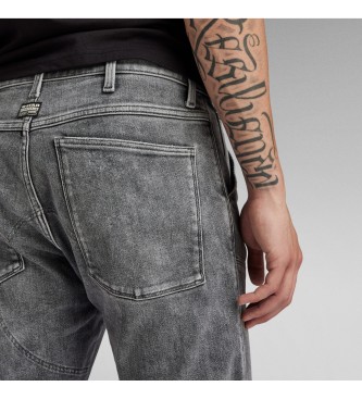 G-Star Jeans 5620 3D Zip Knee Skinny cinzento