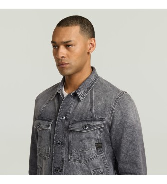 G-Star Veste slim A-Line gris