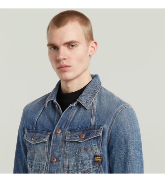 G-Star Veste Slim A-Line bleu