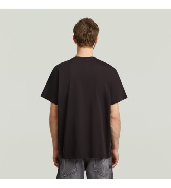 G-Star Camiseta A Line Loose negro