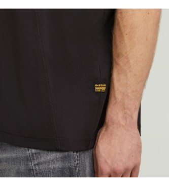 G-Star Camiseta A Line Loose negro