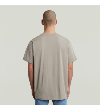 G-Star Camiseta A Line Loose beige 