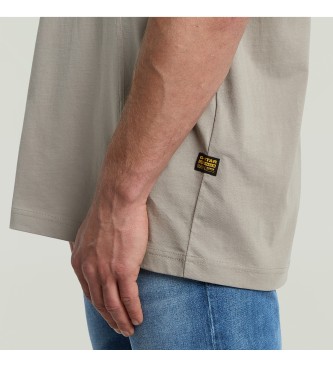 G-Star Camiseta A Line Loose beige 