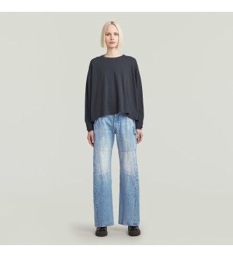 G-Star Oversized T-shirt A-lijn marine