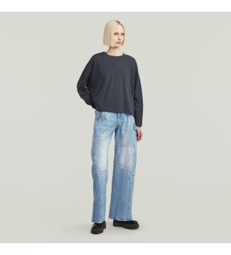 G-Star Oversized T-shirt A-lijn marine