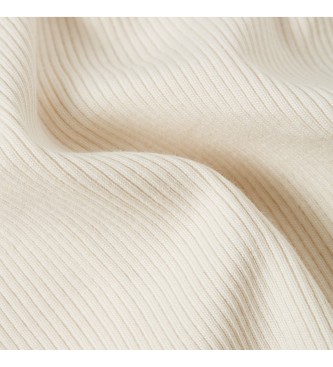 G-Star T-shirt A-Line Slim Rib beige