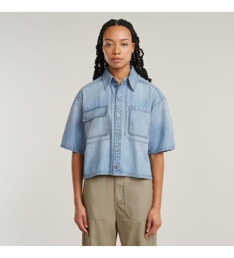 G-Star Camisa Remix azul