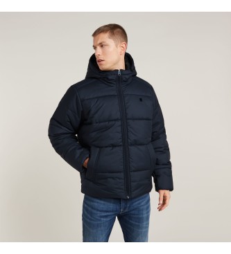 G-Star Gesteppter Puffermantel mit Kapuze navy