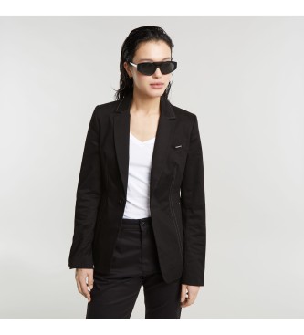 G-Star Klassieke blazer zwart