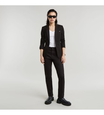 G-Star Klassisk figursyet blazer sort