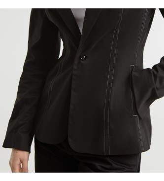 G-Star Klassieke blazer zwart