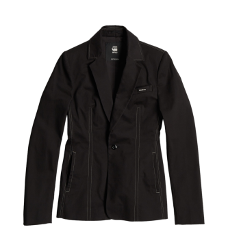 G-Star Klassieke blazer zwart