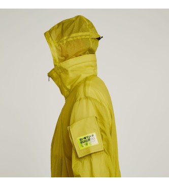 G-Star Anorak pieghevole giallo ultraleggero