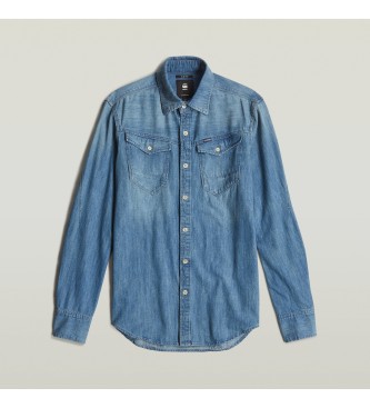 G-Star Shirt Arc 3d slim blue