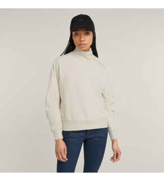 G-Star Asymmetric beige sweatshirt