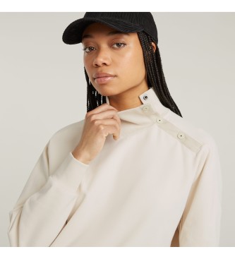 G-Star Asymmetric beige sweatshirt