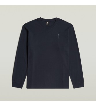 G-Star T-shirt Back Embro Text Loose navy