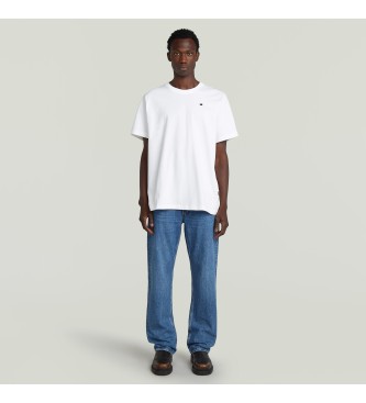G-Star T-shirt Rcken Fotodruck Lose wei
