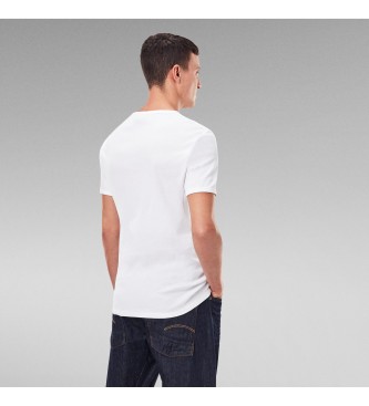 G-Star Confezione da 2 magliette base bianca
