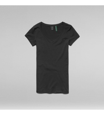 G-Star T-shirt nera con cappuccio base