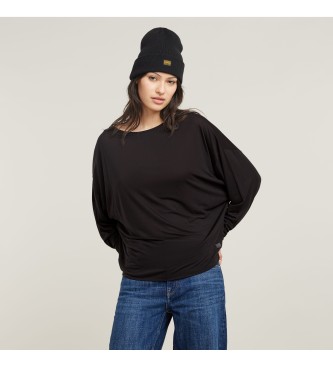 G-Star Camiseta Batwing loose negro