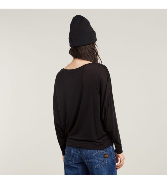 G-Star Camiseta Batwing loose negro