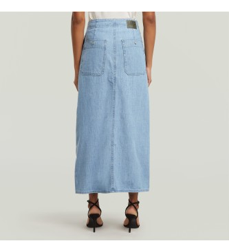G-Star Belted Cargo long skirt blue