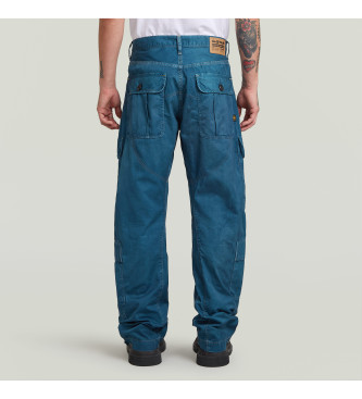 G-Star Pantaloni cargo larghi Bend 3D blu navy