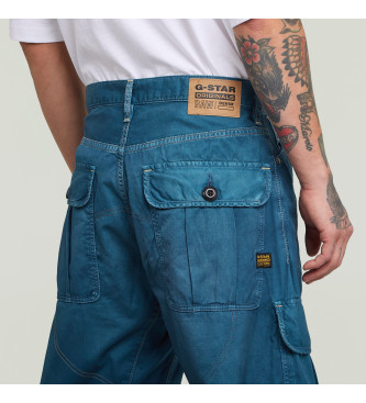 G-Star Pantaloni cargo larghi Bend 3D blu navy