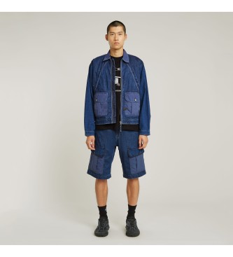 G-Star Shorts Bend 3D Cargo Fabric Mix blue
