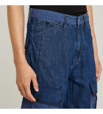 G-Star Shorts Bend 3D Cargo Fabric Mix blue