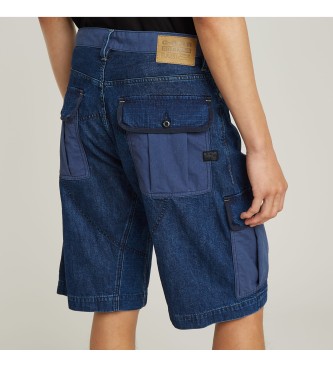 G-Star Shorts Bend 3D Cargo Fabric Mix blue