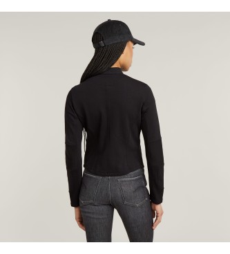 G-Star Jakna Biker Slim Pulover black