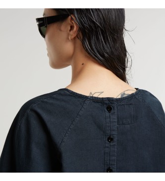 G-Star Cocoon navy blouse