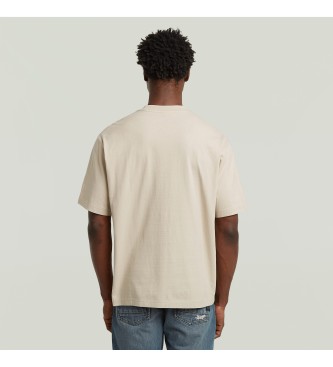 G-Star Boxy Base beige T-shirt