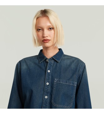 G-Star Boxy Relaxed Shirt blue
