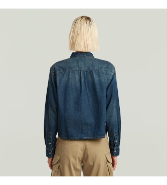 G-Star Boxy Relaxed Shirt blue