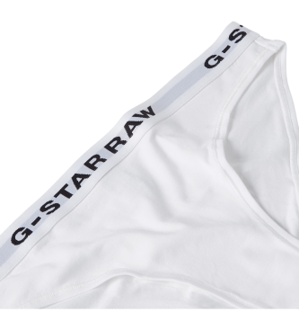 G-Star Set of 3 white knickers