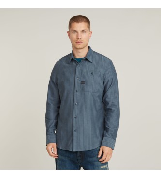 G-Star Shirt Bristum 2.0 Slim blue  