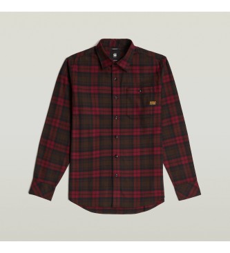 G-Star Camisa Bristum 2.0 Slim rojo