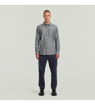 G-Star Camisa Bristum 2.0 Slim azul
