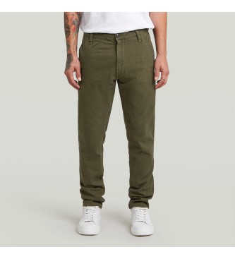 G-Star Spodnie Bronson 3.0 Slim Chino w kolorze zielonym