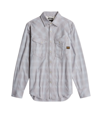 G-Star Camisa Dakota Slim gris