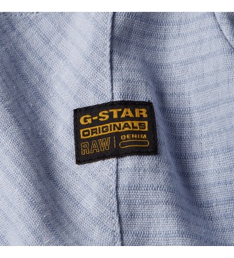 G-Star Workwear Resort Overhemd blauw