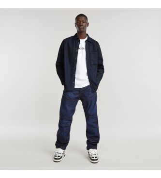 G-Star Skjorte 1-lomme Regular Denim navy