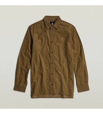 G-Star Camisa Clean Regular marrn